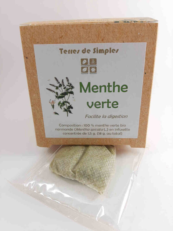 infusettes menthe bio france