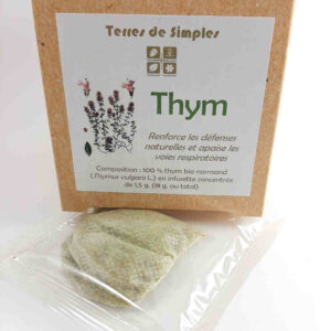 infusettes thym bio france