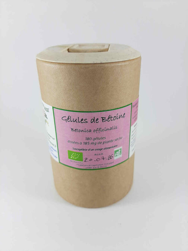 gélule de bétoine producteur france