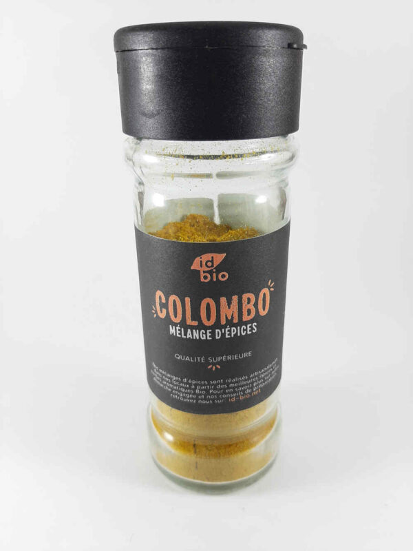 mélange d'épices colombo bio équitable