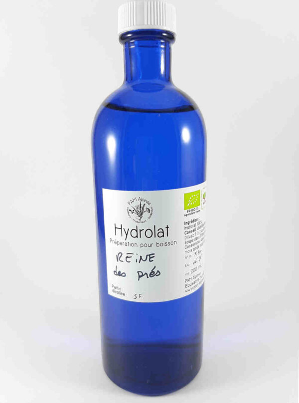 hydrolat de reine des prés bio français