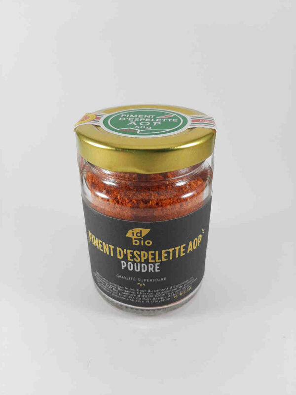 piment d'espelette AOP bio