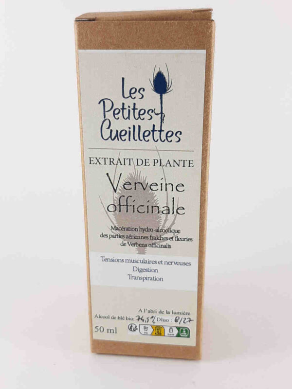 teinture mère de verveine officinale france bio